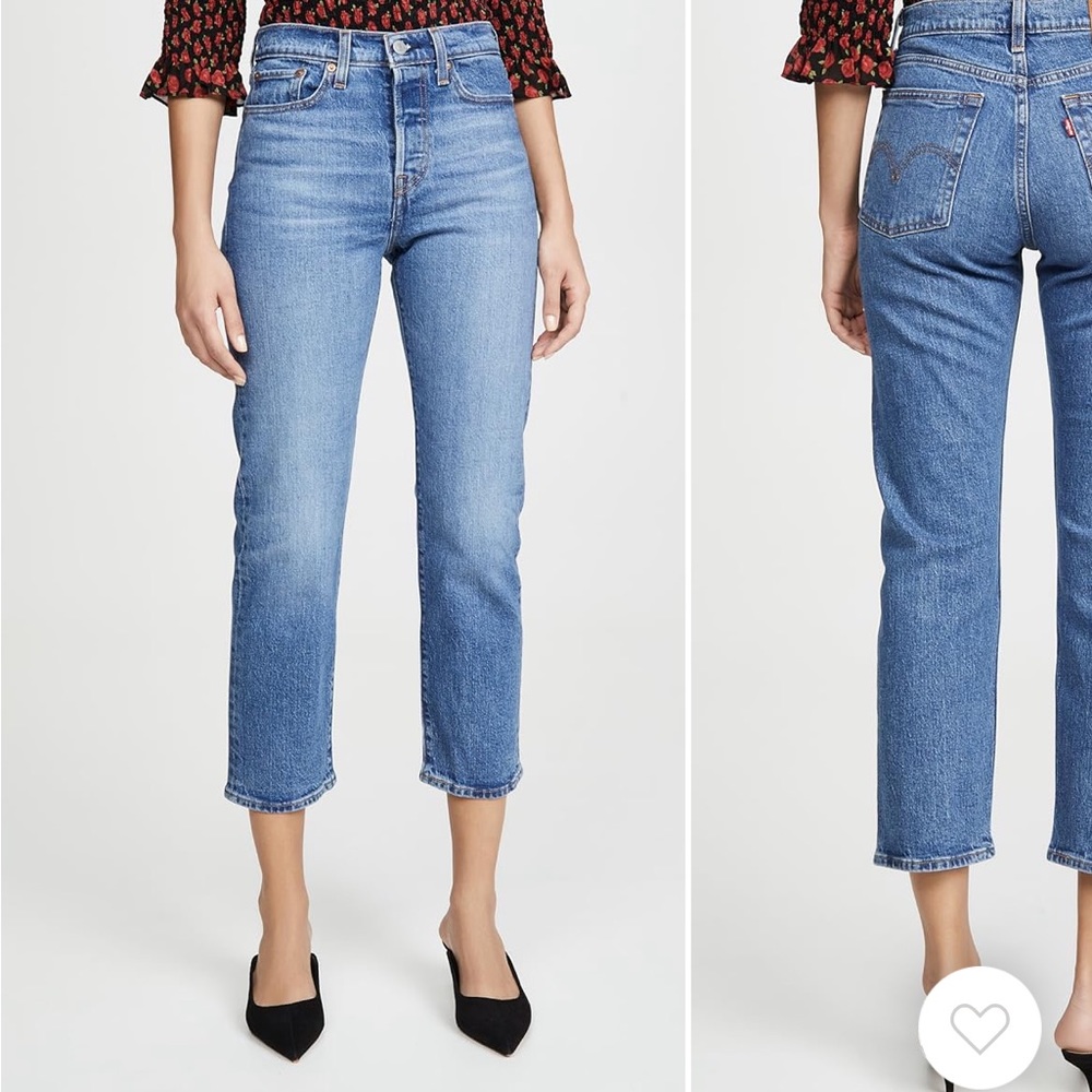 Levi’s wedgie straight leg jeans in jive sound